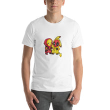 Load image into Gallery viewer, Pikachu and deadpool mixed Unisex T-Shirt