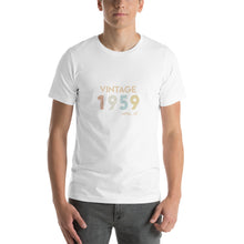 Load image into Gallery viewer, Vintage 1959, April 25th Unisex T-Shirt