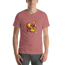 Load image into Gallery viewer, Pikachu and deadpool mixed Unisex T-Shirt