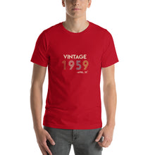 Load image into Gallery viewer, Vintage 1959, April 25th Unisex T-Shirt