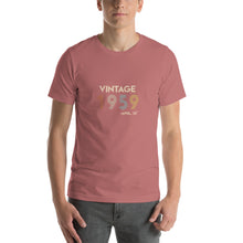 Load image into Gallery viewer, Vintage 1959, April 25th Unisex T-Shirt
