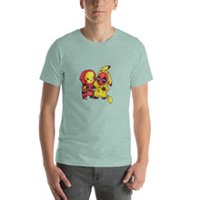 Load image into Gallery viewer, Pikachu and deadpool mixed Unisex T-Shirt
