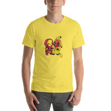 Load image into Gallery viewer, Pikachu and deadpool mixed Unisex T-Shirt
