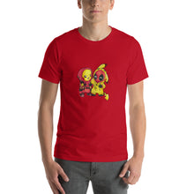Load image into Gallery viewer, Pikachu and deadpool mixed Unisex T-Shirt

